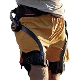 Hypershell X Ultra Exoskeleton, Leg Strength with 1000 W Output, 30 km Battery Range, 12 Intelligent Modes, IP54 Waterproof for Daily and Outdoor Activities, Walking, Hiking, 2 Batteries, No Charger