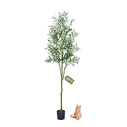Olive Trees Artificial Indoor, Faux Olive Tree 6FT