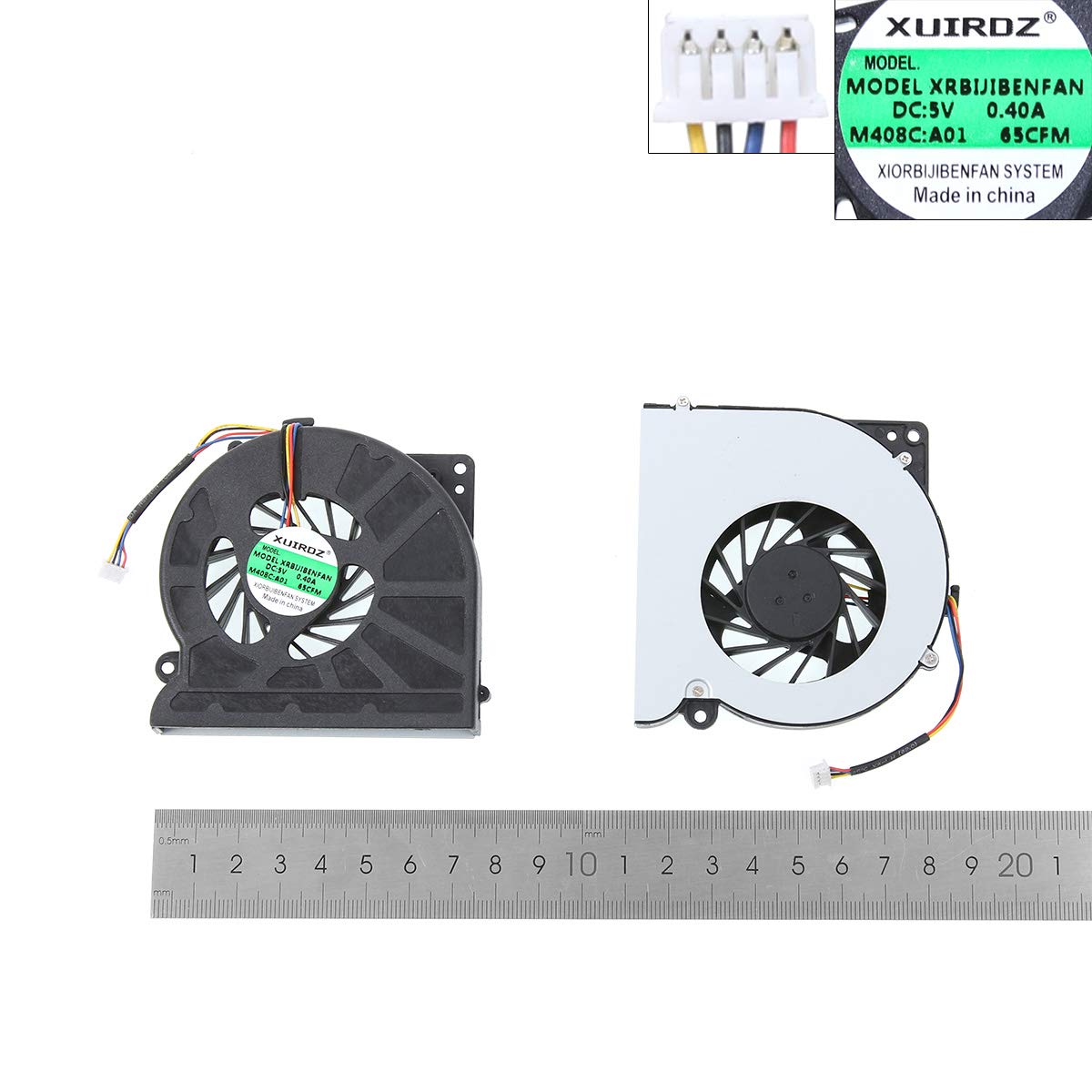 New Laptop CPU Replacement Cooling Fan for Asus N61 N61V N61W N61J N61JV N61JQ N61VG K72D K72DR K52 A52J(OEM)