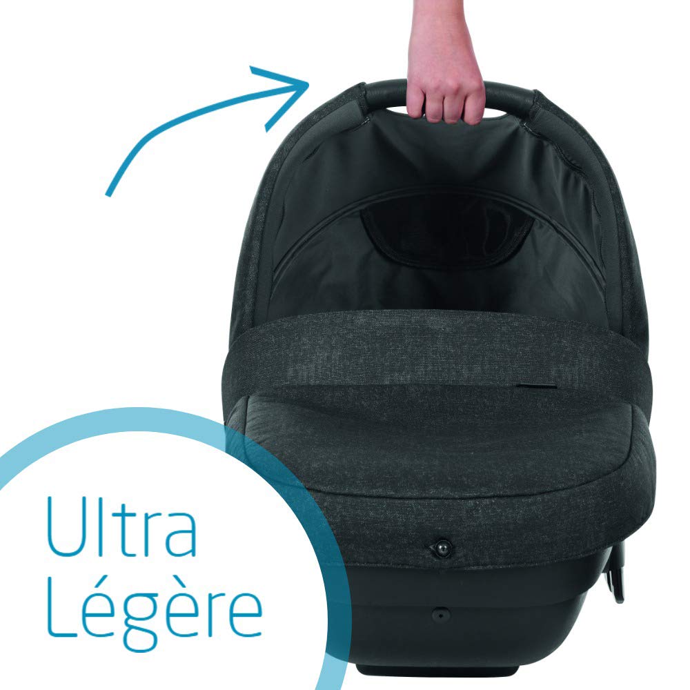 Nomad Black 10kg Naissance A 6 Mois Bebe Confort Nacelle Amber Plus Legere Et Compacte Nacelles Bebe Puericulture