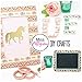 Miss Pettigrew Premium 2-in-1 Washi Tape Set - Tropical Flamingo and Unicorn Dreams - 14 Extra-Long 10m Rolls of Decorative Colored Masking Tape