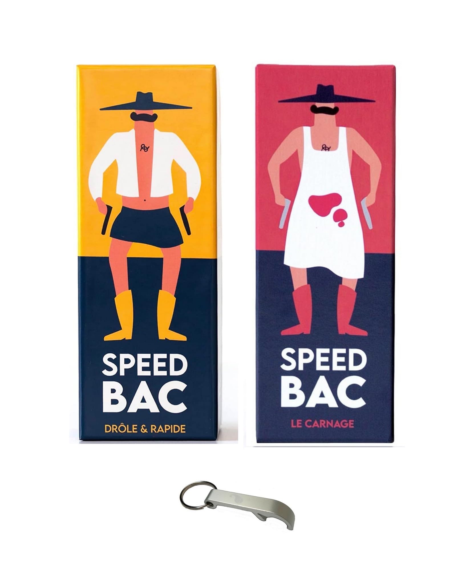 Speed Tray Set French Version + Speed Tray Carnage Version + 1 Blumie Bottle Opener (Speed Bin)