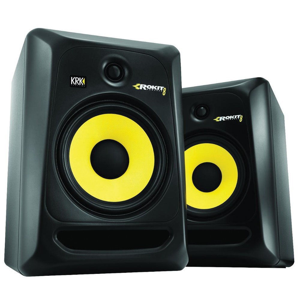 krk rokit 8 pair used