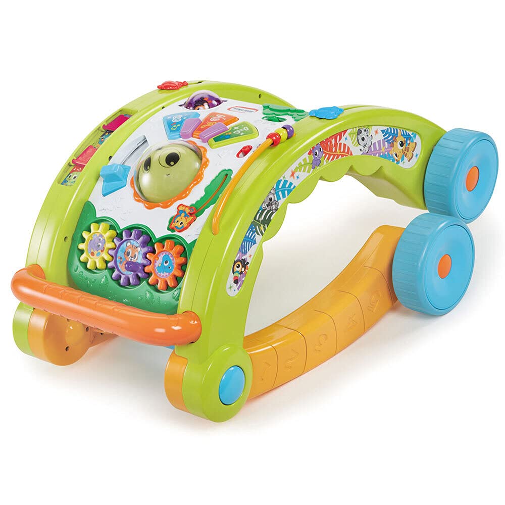 Little Tikes 3-in-1 Activity Walker - 70+ Activities, Songs & Sounds - Green/Orange/White