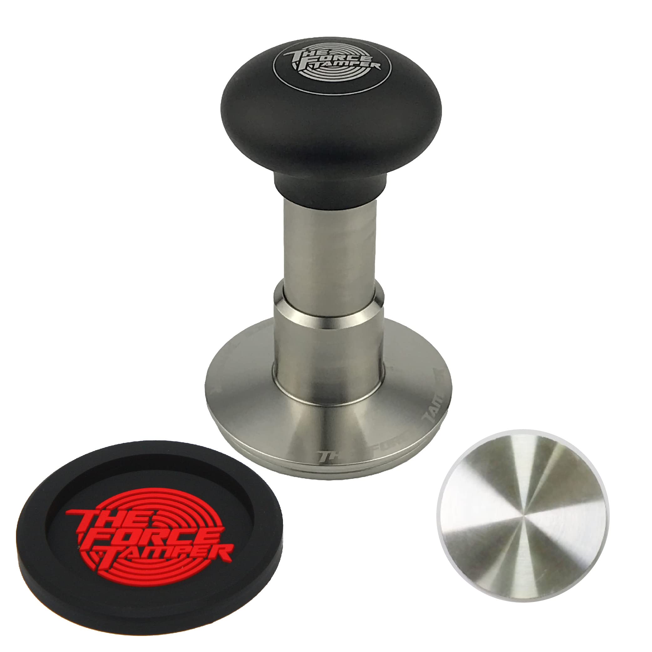 Photo 1 of The Force Tamper Automatic Impact Coffee Tamper Adjustable Const Pressure and Autoleveling Standard Set New (Jelly, 58.50mm)