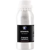 Mystic Moments | Geraniol - 500g | Sweet Rose Floral Aroma suits cosmetic, skincare, soap or fragrance formulation use.