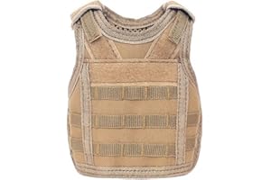 HAICHEN TEC Ferret Clothes Small Animals Harness Military Style Adjustable Shoulder Straps Soft Mesh Comfort Durable Nylon Padded Vest Ferret Guinea Pig Hamster Bunny Kitten Puppy Small Pet Clothes Accessory