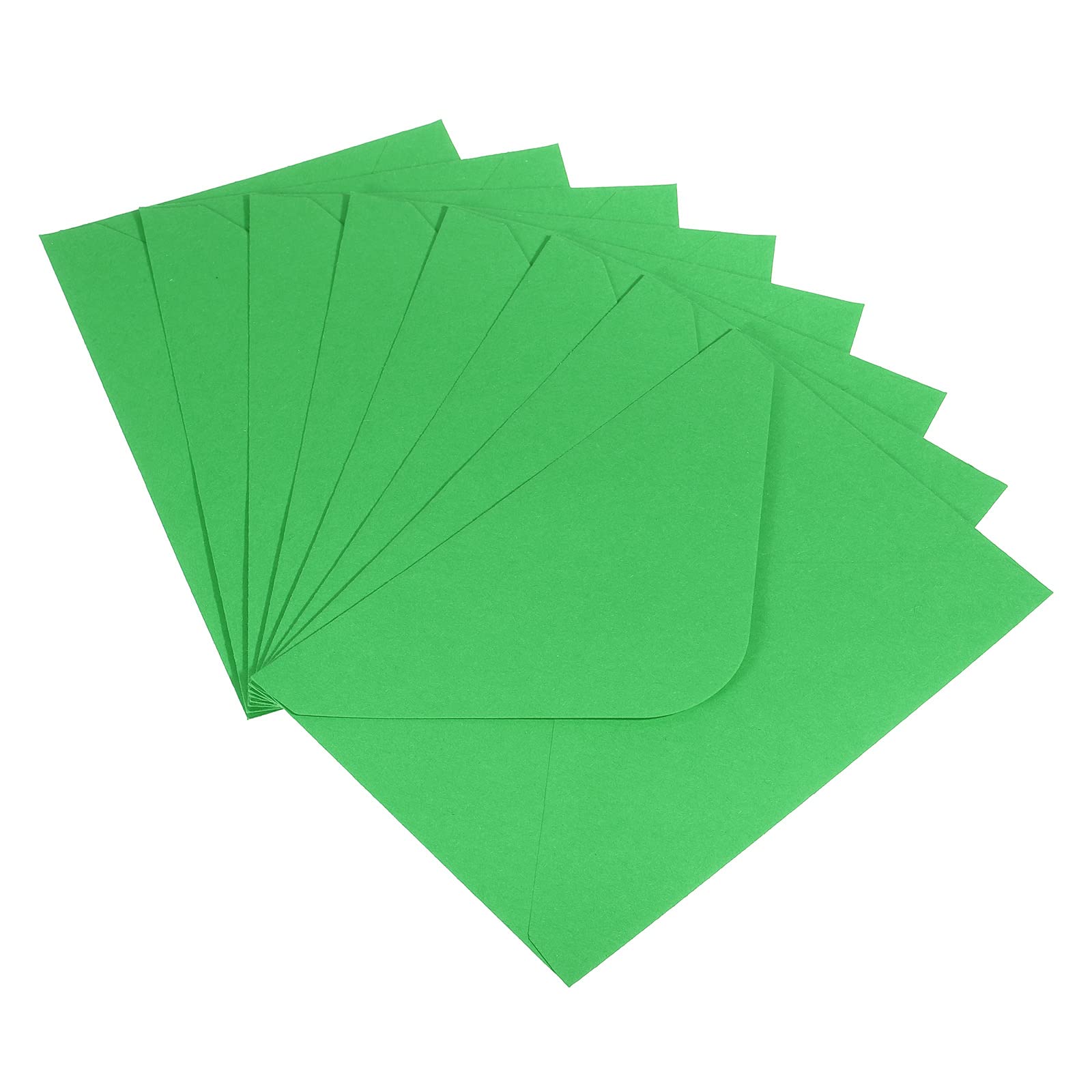 PATIKIL Mini Envelopes, 50 Pack Gift Cards Business Cards Envelope for Greeting Weddings, Green — image 1