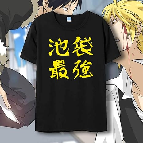 Amazon Co Jp デュラララ Drrr Relay Tシャツ 半袖 メンズ レディース 男女兼用 カジュアル ファッション 通勤 通学 日常服 プレゼント 池袋最強a Xl ホビー
