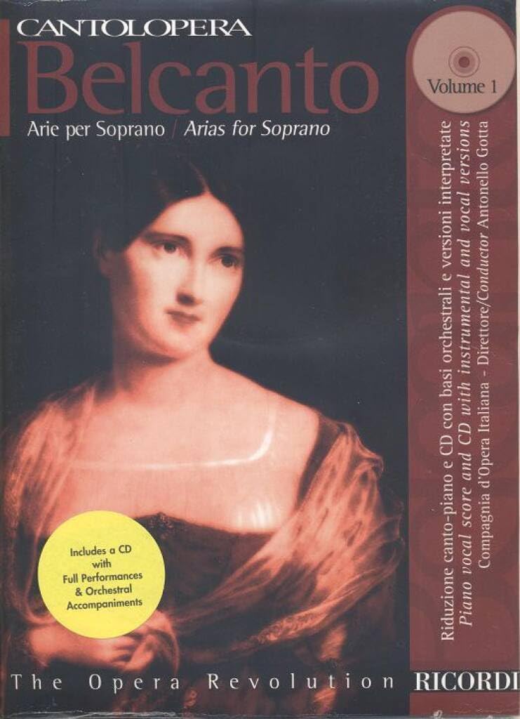 CANTOLOPERA: BELCANTO ARIE PER SOPRANO 1 +CD