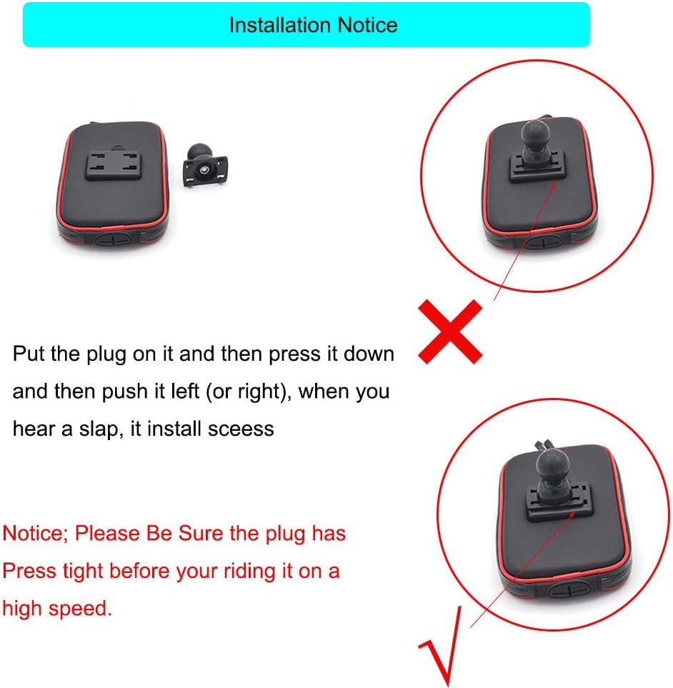 Mooreaxe Motorcycle Cell Phone Gps Holder Size L Waterproof Navigation Grips Holder Bag Case For Iphone Androidone Googlepixel Motox Samsung Special For Yamaha Yzf R1 Bmw S1000rr Hp4 5 5 6 4 Electronics Motorcycle Electronics Urbytus Com