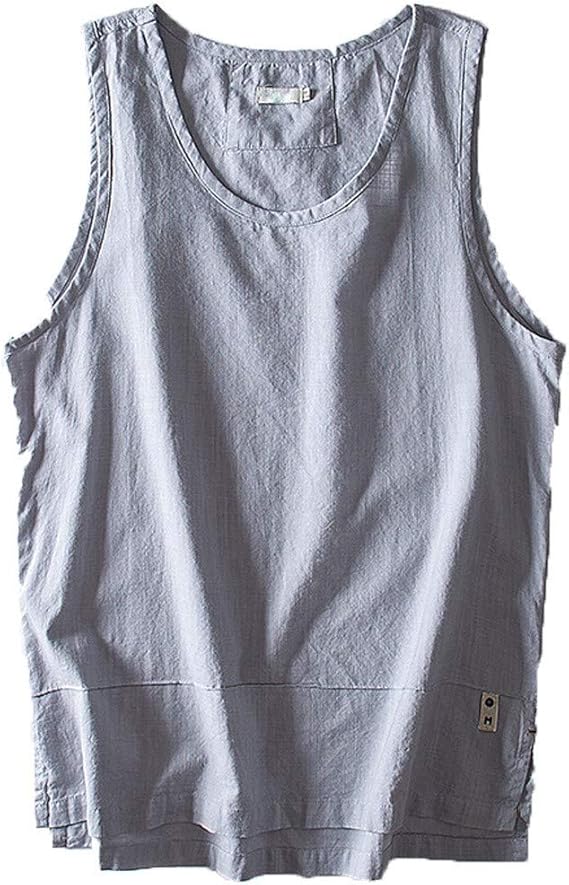 Amazon タンクトップ メンズ Boybya 単色 ロゴ 綿麻tシャツ Ins風 カジュアル オシャレ 通気快適 吸水速乾 ゆったり 薄手 スリムフィット シンプル 春夏季対応 重ね着風 目立つ 綿麻窮屈感ゼロ トップス ファッション プレゼント 父の日 韓国風 タンクトップ 通販