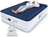Active Era Luxury King Inflatable Mattress with Built-In Pump 200x150x36.5 cm view 4