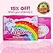 Unicorn Party Supplies | Gaint Unicorn Balloon | Party Favors with 26 Colorful Latex, Mylar Balloons, Birthday Banner, Unicorn Horn Glitter Headband, Air Pump & String in Box
