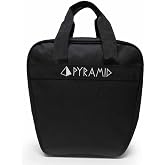 Pyramid Prime One Single Tote 1 Ball Bowling Bag with Large Padded Foam Bowling Ball Holder - Holds A Pair of Bowling Shoes (Up To US Mens Size 10)