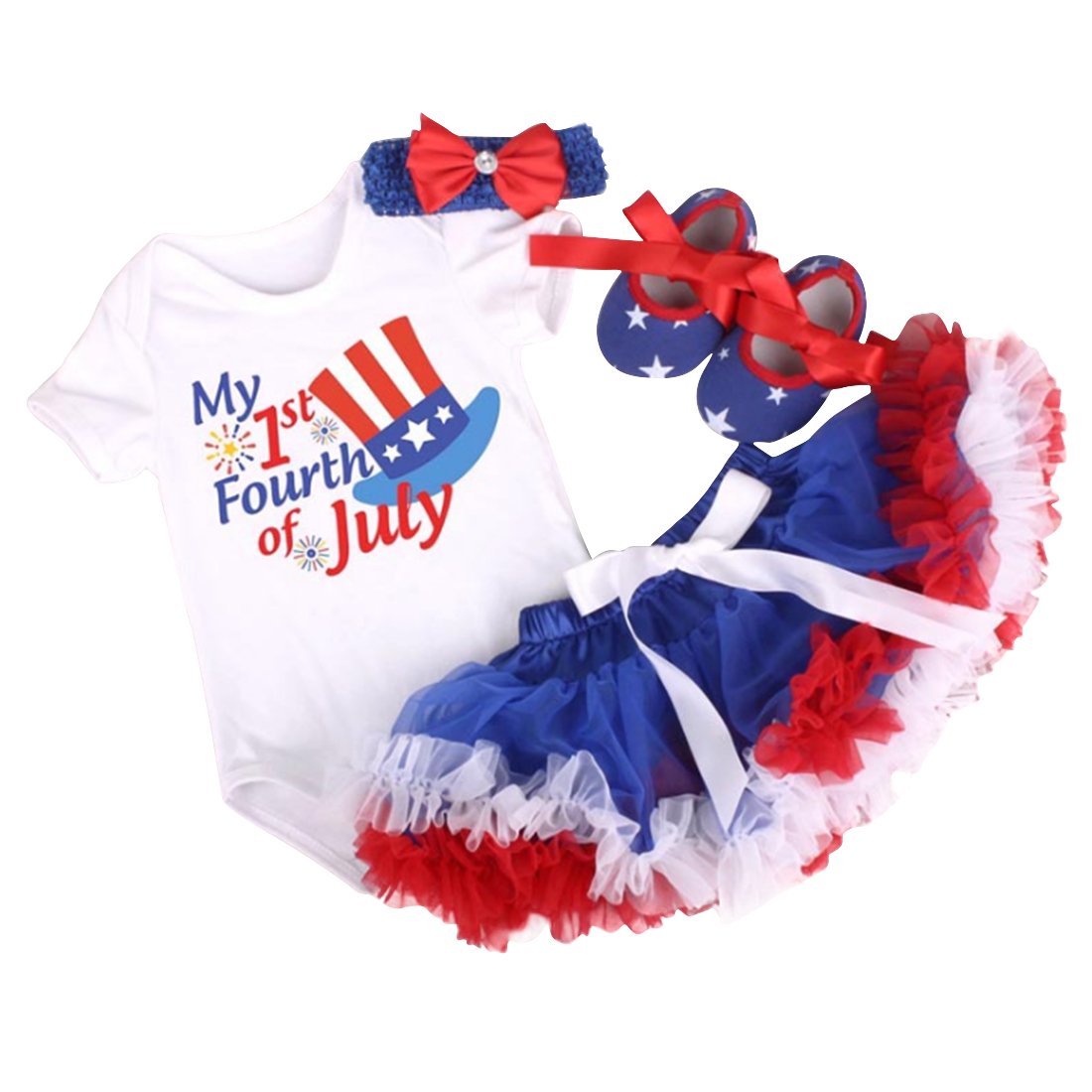 baby's 1st 4th of july outfit