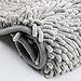 GRECUTE Microfiber Area Rugs for Living Room, Non Slip Bath Rug Pad, Bathroom Rug Mat, Soft and Absorbent Shaggy Rug, Plush Carpet Mats for Tub, Shower and Bath Room