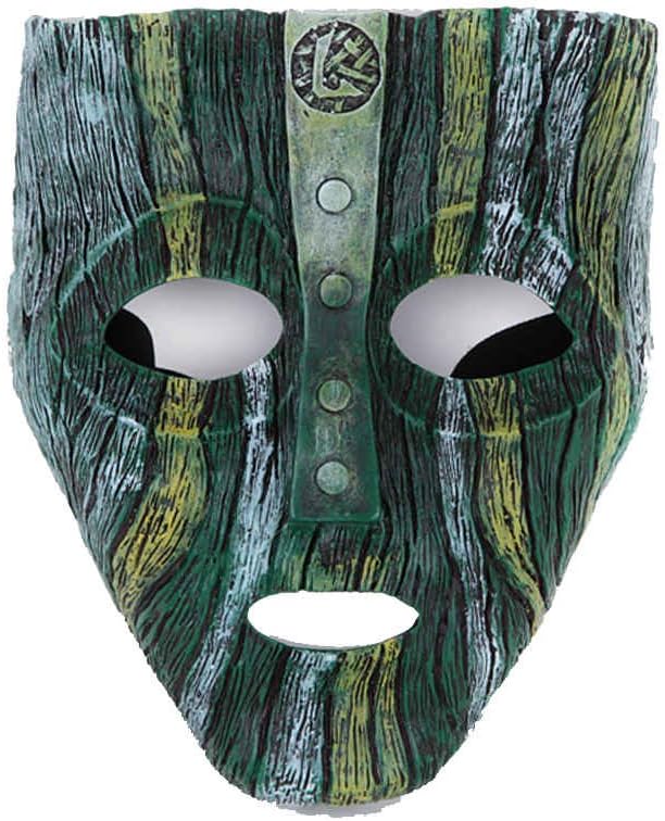 Resin Loki Mask Deluxe Jim Carrey The Mask Halloween Fancy Dress Costume