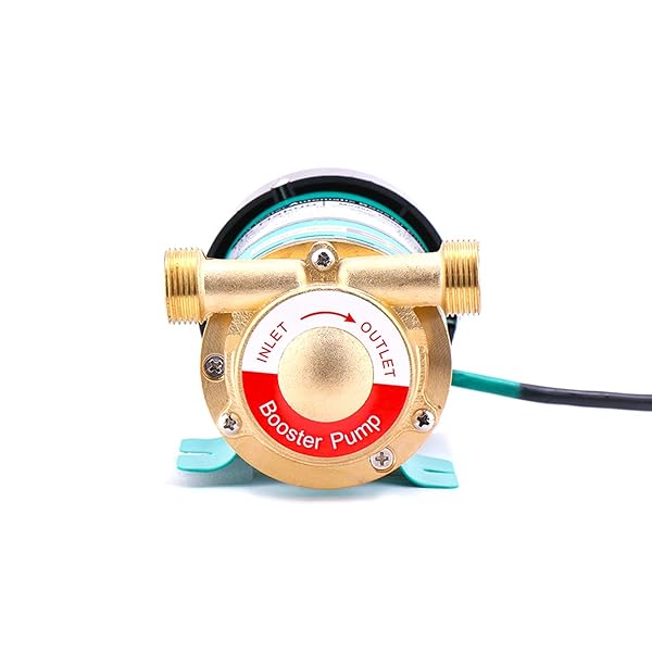 ZHKUO WATER PRESSURE BOOSTER PUMP – 90W, 14.5PSI, 3/4 INCH OUTLET, AUTOMATIC SHOWER PRESSURE BOOSTER FOR BATHROOM/HOUSEHOLD