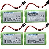 URPOWERÂ® 4 Pack 2.4V Ni-MH home Phone Battery for Uniden BT1007 BT-1007 BT904 BT-904 BT1015 BBTY0460001 BBTY0510001 BBTY0624001 BBTY0700001 CEZAi2998 DCX150 DECT1500 Panasonic HHR-P506 HHR-P506A