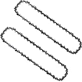 Opuladuo 2PC 12 inch Chainsaw Chain for SKIL CS4562B-10 PWR 20V 12'' Chain Saw