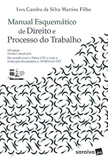 Livro Manual Esquemático de Direito e Processo do Trabalho
