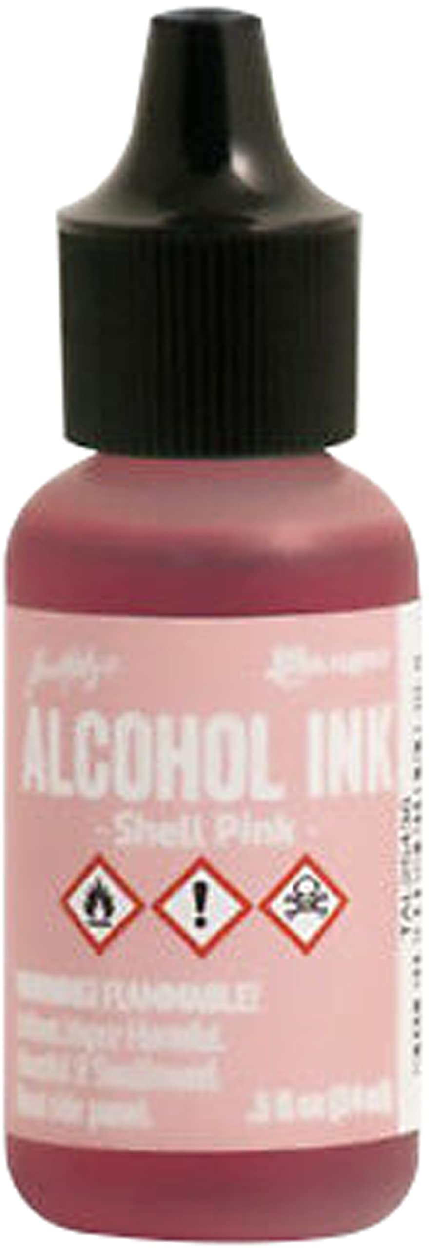 Ranger Adirondack Alcohol Ink, Shell Pink, 0.5oz