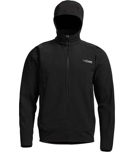 SITKA Stratus Jacket – 100% Windproof, Ultra-Quiet, Removable Hood
