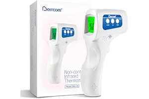 Berrcom Thermometer, 3 in 1 Contactless Infrared Fever Check Thermometer for Forehead, Ideal for Baby, Infant, Kids, and Adults, Batteries Not Included, JXB-178 (White)