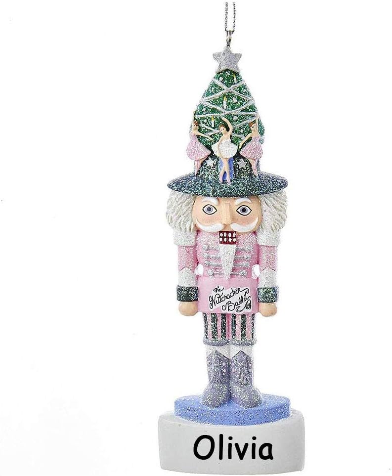 Nutcrackers - Personalized The Nutcracker Ballet Christmas Ornament - Traditional Holiday Decoration with Custom Name