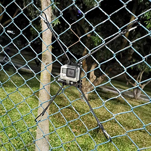 Action Camera Chain Link Fence Mount for Gopro Action Cameras Ideal