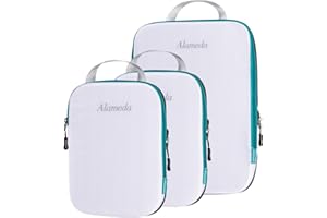ALAMEDA Compression Packing Cube Set 3pcs for Carryon Luggage, Travel Packing Organizers for Luggage/Backpack