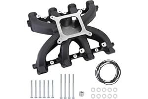 Dokili Single Plane Carb 300-132 Intake Manifold Compatible with 98-02 Cadillac CTS, Compatible with 98-02 Ch-evy Camaro, Corvette 97-07, for G.M LS1 LS2 LS6 V8 Engine 5.7L 6.0L