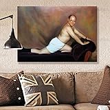 ULOVEH Seinfeld Poster,Canvas Painting George Louis Costanza The Timeless Art of Seduction Wall Art for Living Room,Home Deco