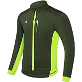 Przewalski Cycling Bike Jackets for Men Winter Thermal Running Jacket Windproof Breathable Reflective Softshell Windbreaker