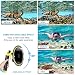 for GoPro Dome Port, Diving Case for GoPro Hero Black 5 6 7 2018 with Trigger Pistol and Floating Grip Cover, Telesin GoPro Waterproof Protective Dive Housing, Gopro Lens Hood Waterproof Casethumb 1