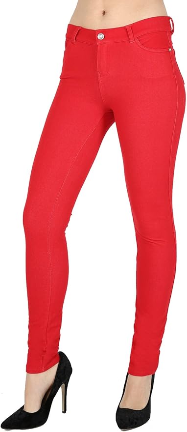 coloured jeggings uk