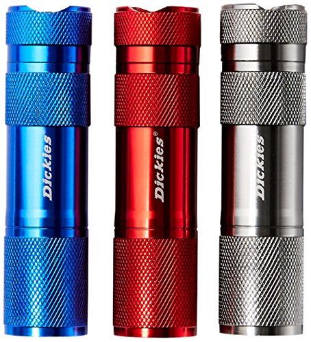 Dickies Men’s Led Flashlight with Bottle Opener 3 Pack, Assorted, One Size