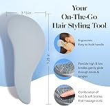 Kitsch Detangle Hair Brush with Flexible Bristles Haze Blue view 2