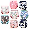 AolsteCell Verpakking met 8 trainingsbroekjes voor baby’s en peuters, trainingskleding, babyondergoed, toilettraining…