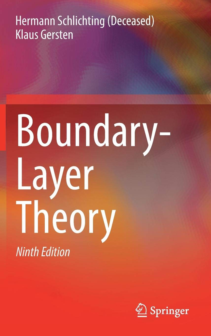 hermann schlichting boundary layer theory
