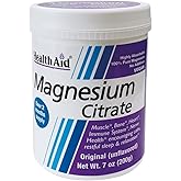 Magnesium Citrate Powder – 200g (Approx. 80 Servings) | High Absorption Magnesium for Muscle, Nerve & Electrolyte Support – Unflavored, Easy Mix
