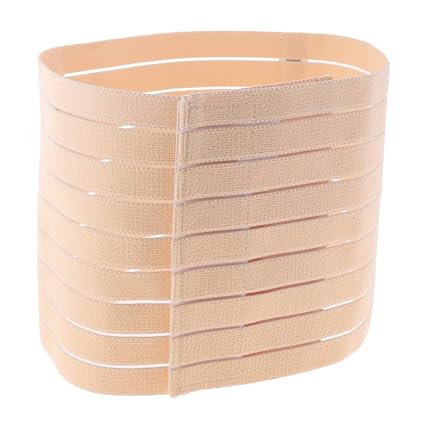 Fenteer Damen Postpartale Unterstützung Nach Geburt Figurformend Elastisch Bauchweg Gürtel Bauchband Gurt Taille Stützgürtel 