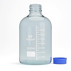 5000ML Storage Glass Bottles – 1pc Round Media