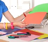 Habercrafts A4 Light Blue Paper 80gsm 100 Sheets Double Sided Printing view 7