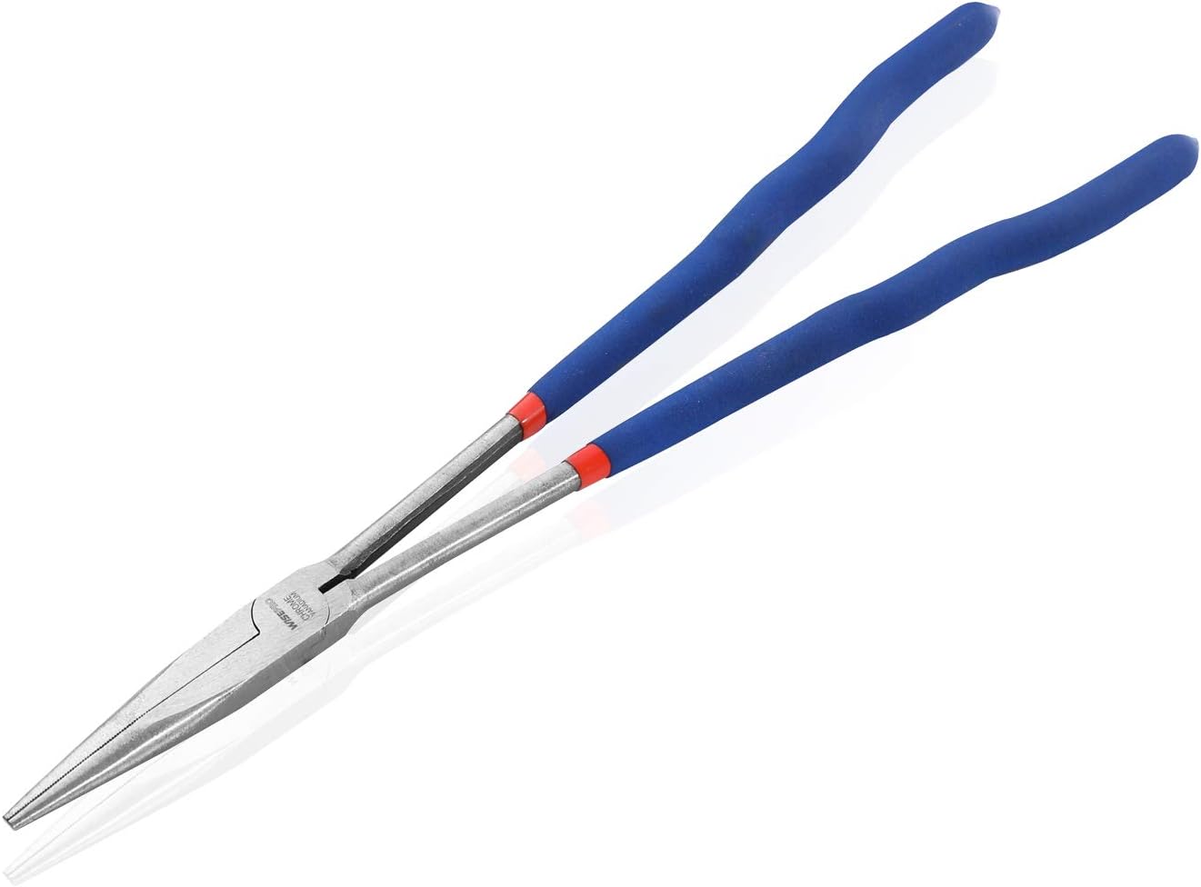 WISEPRO 16 Inch Extra Long Reach Needle Nose Pliers, Straight Long Nose Pliers for Wire Processing Home Repairing