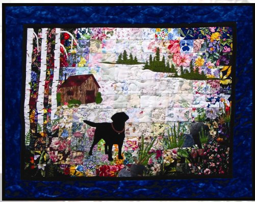 Whims Watercolor Quilt Kits Labrador Retriever Quilting Supplies