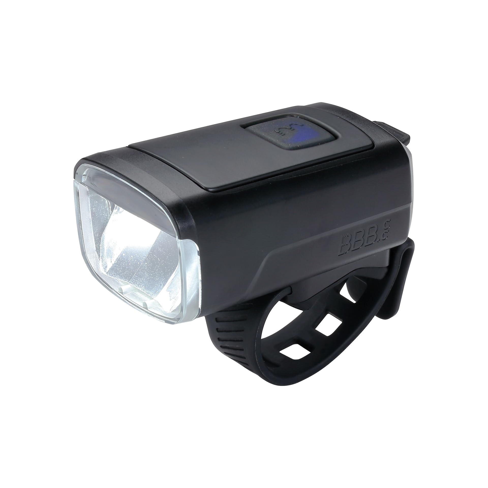 BBB Cycling USB Rechargeable Bike Light Bicycle Light Waterproof Mountain Bike City Bike Road Bike Front Light Easy Mount Stud 50 BLS-230