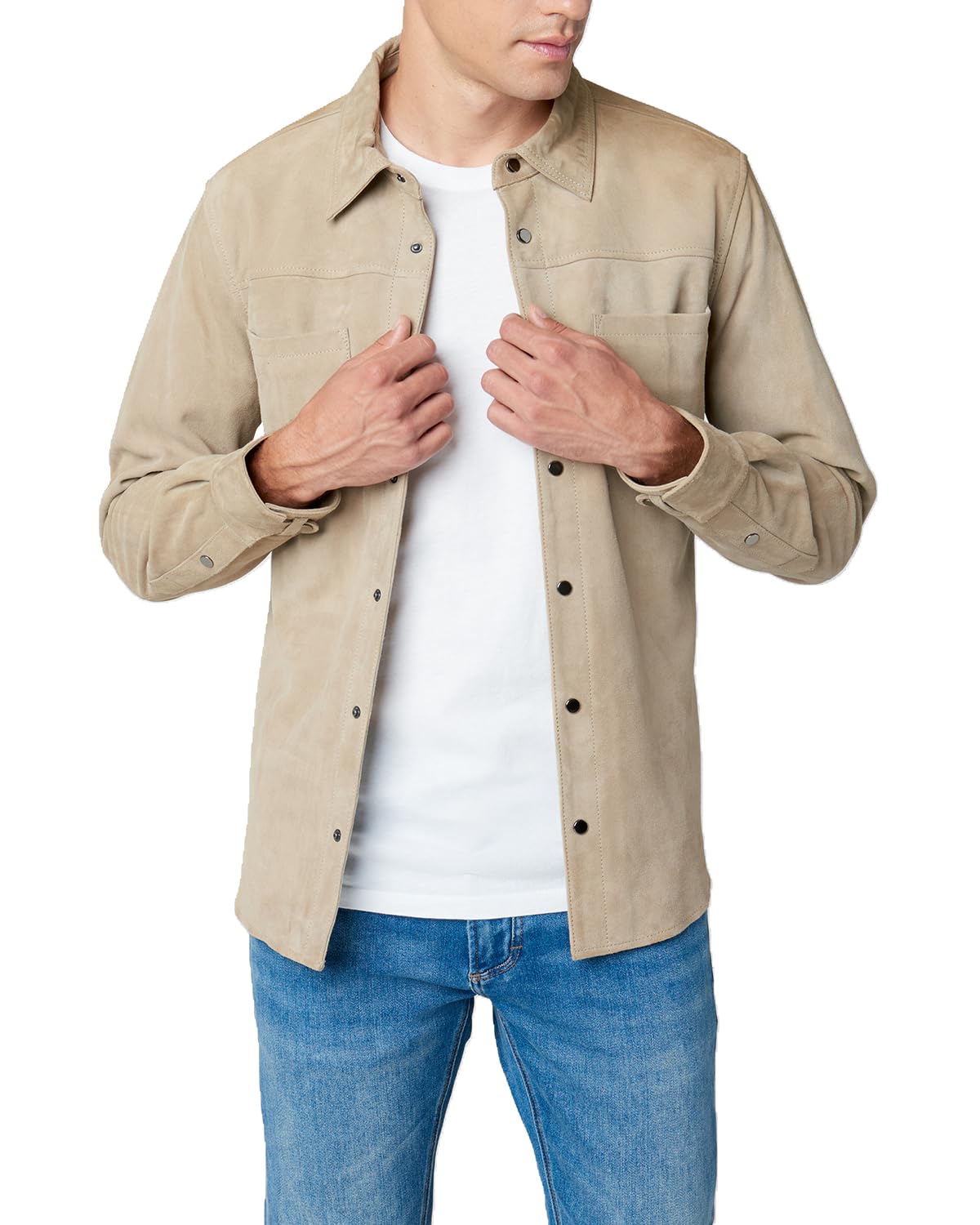 Photo 1 of [BLANKNYC] Men's Shirt Jacket - small - color is gray