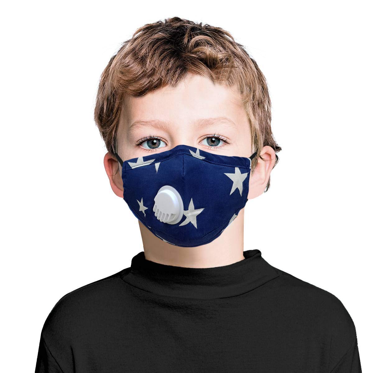 Vritraz Kids Children N95 PM 2.5 Washable and Reusable Anti Pollution Dust Face Mask with
